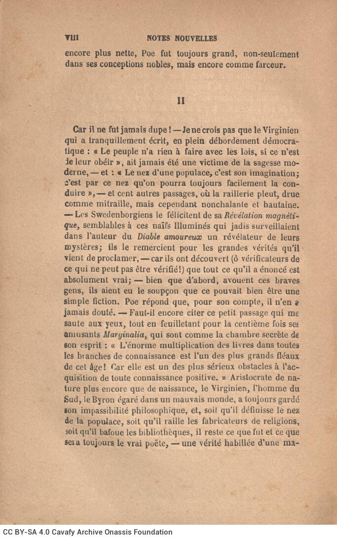 18 x 11,5 εκ. 2 σ. χ.α. + XXIV σ. + 287 σ. + 3 σ. χ.α. + 1 ένθετο, όπου στη σ. [I] κτητορική